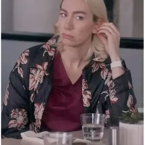 Madeline Wise So Help Me Todd 2024 Floral Jacket side
