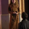 Margarita Levieva Daredevil Born Again 2024 Brown Trench Coat