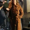 Margarita Levieva Daredevil Born Again 2024 Trench Coat