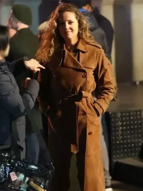 Margarita Levieva Daredevil Born Again 2024 Trench Coat