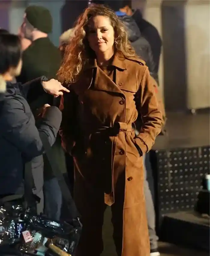 Margarita Levieva Daredevil Born Again 2024 Trench Coat