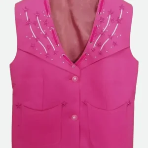 Margot Robbie Barbie Pink Vest