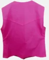 Margot Robbie Barbie Pink Vest Back