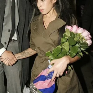 Marisa Abela Back To Black 2024 Cotton Trench Coat