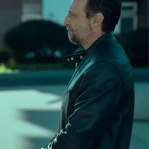 Mathieu Kassovitz Furies 2024 Black Leather Jacket