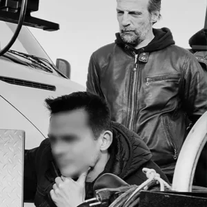 Mathieu Kassovitz Furies 2024 Leather Jacket