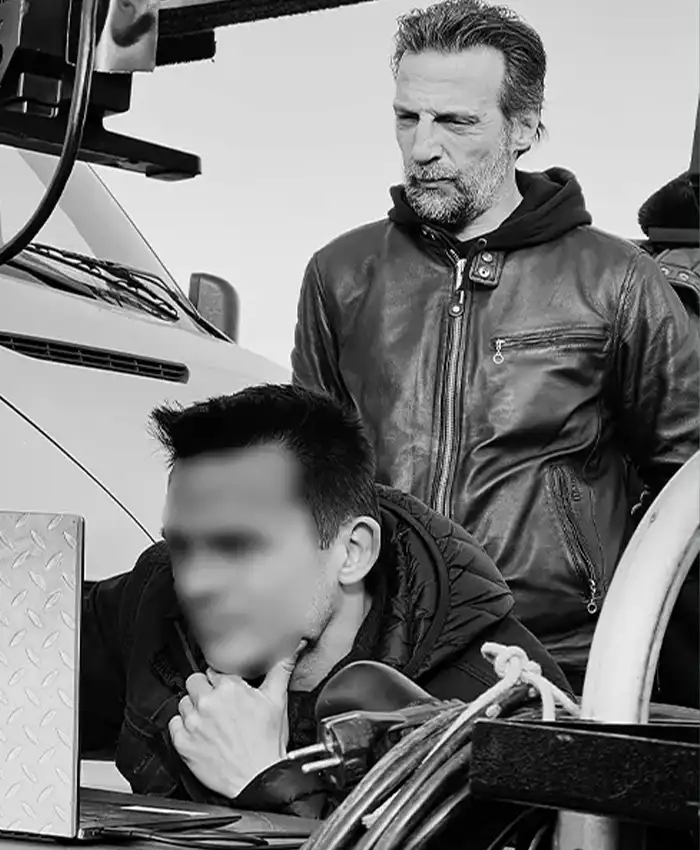 Mathieu Kassovitz Furies 2024 Leather Jacket