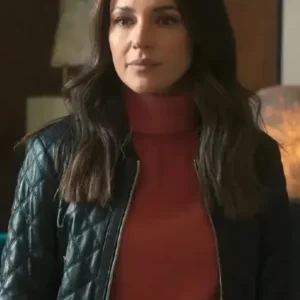 Maya Stern Fool Me Once 2024 Crop Quilted Jacket