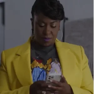 Mecca Noble My Husbands Baby 2024 Yellow Coat