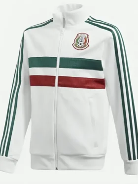 Mexico Soccer White Jacket