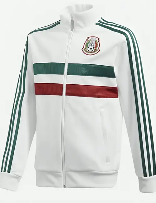 Mexico Soccer White Jacket