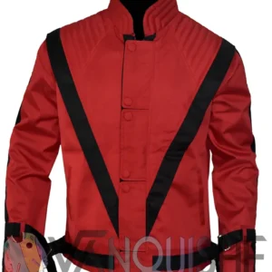 Michael Jackson Red Thriller Jacket front