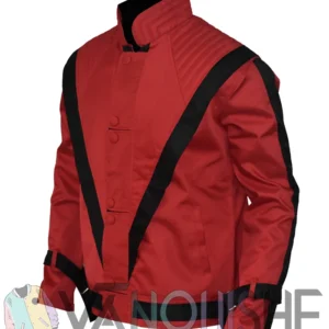 Michael Jackson Red Thriller Jacket left