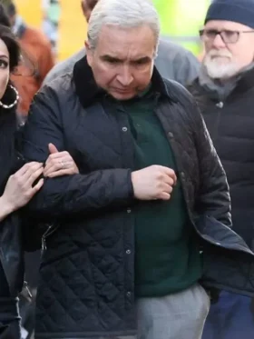 Mitch Winehouse Back To Black 2024 Black Quilted Jacket