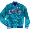 NBA Charlotte Hornets Blue Varsity Jacket
