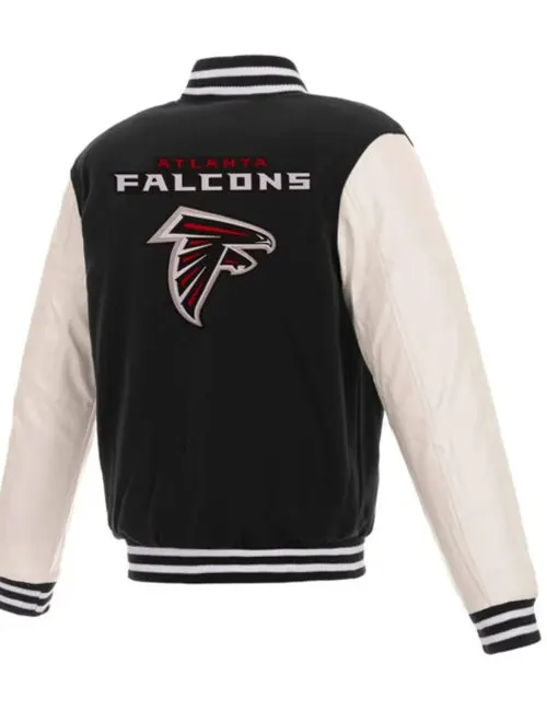 NFL Atlanta Falcons Varsity Jacket Backside