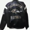 NFL Baltimore Ravens Leather Jacket Backside