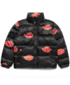 Naruto Akatsuki Puffer Jacket