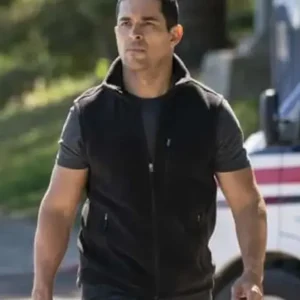 Naval Criminal Investigative Service Wilmer Valderrama Black Vest