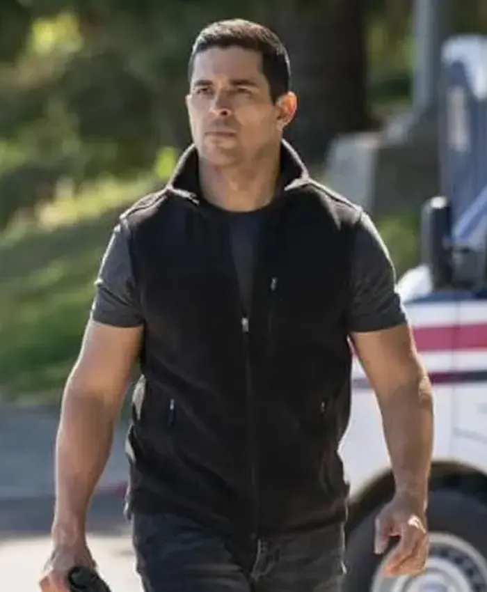 Naval Criminal Investigative Service Wilmer Valderrama Black Vest