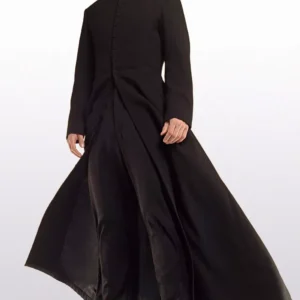 Neo Matrix Trench Coat
