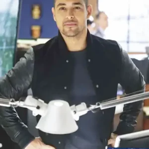 Nick Torres NCIS Black Wool Varsity Jacket