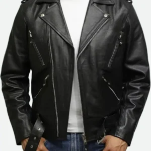 Nicolas Cage Ghost Rider Spikes Jacket