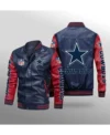 Order Dallas Cowboys Leather Bomber Jacket
