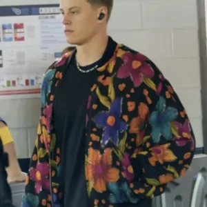 Order Joe Burrow Floral Bomber Jacket