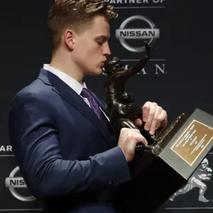 Order Joe Burrow Heisman Trophy Blue Suit 