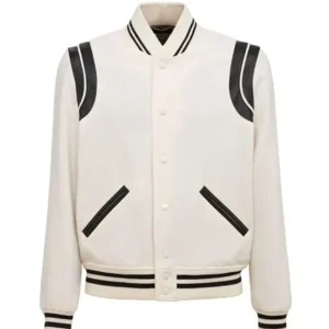 Order Joe Burrow White Teddy Bomber Jacket