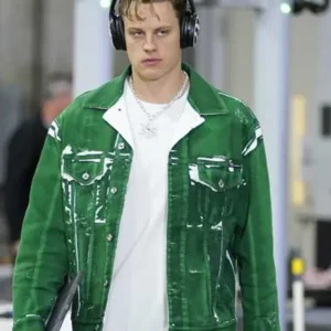 Order Joe Burrows Green Denim Jacket 