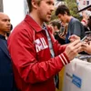 Order Ryan Gosling SXSW Fall Guy Red Bomber Jacket