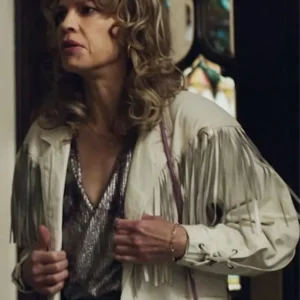 Ordinary Angels Hilary Swank Fringe Jacket