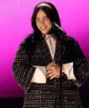 Oscar Award 2024 Billie Eilish Tweed Blazer Women