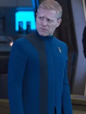 Paul Stamets Star Trek Discovery Blue Jacket For Men