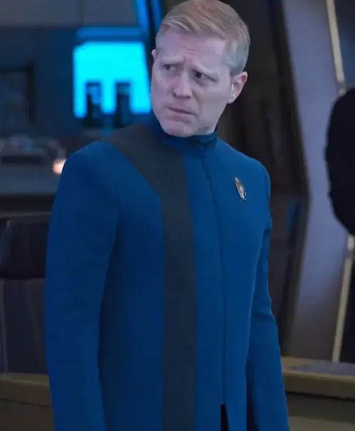 Paul Stamets Star Trek Discovery Blue Jacket For Men