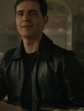 Pedro Alonso Berlin 2023 Black Leather Jacket