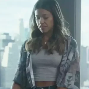 Players 2024 Gina Rodriguez Geometric Print Shirt