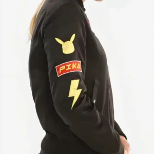 Pokemon Pikachu Varsity Jacket For Women