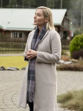 Rebecca Pendergast Tracker 2024 Grey Wool Long Coat