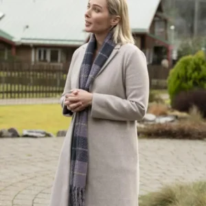 Rebecca Pendergast Tracker 2024 Grey Wool Long Coat