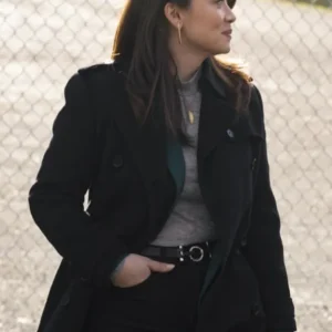 Reenie Green Trucker 2024 Wool Trench Coat