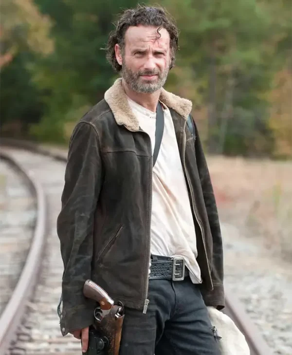 Rick Grimes Murder Jacket right
