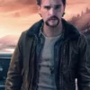 Ricky Blood for Dust 2024 Black Shearling Leather Jacket