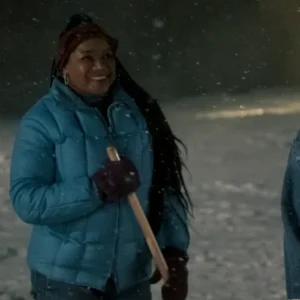 Rose Ordinary Angels 2024 Blue Puffer Jacket