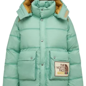 Sam Taylor-Johnson Back To Black 2024 Green Puffer Jacket front