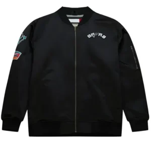 San Antonio Spurs Vintage Logo Lightweight Bomber Jacket