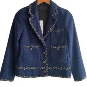 Sanctuary A Witchs Tale 2024 Amy De Bhrun Blue Tweed Jacket