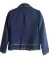 Sanctuary A Witchs Tale 2024 Amy De Bhrun Blue Tweed Jacket Back
